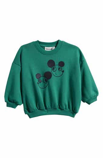 Mini Rodini Kids' Ritzratz Embroidered Organic Cotton Sweatshirt