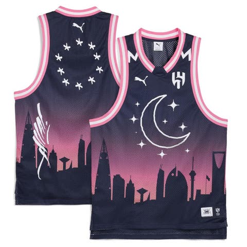 Men's Puma Navy Al Hilal 2025 FIFA Club World Cup dryCELL Basketball Jersey