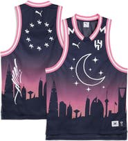 PUMA Men's Puma Navy Al Hilal 2025 FIFA Club World Cup dryCELL Basketball Jersey