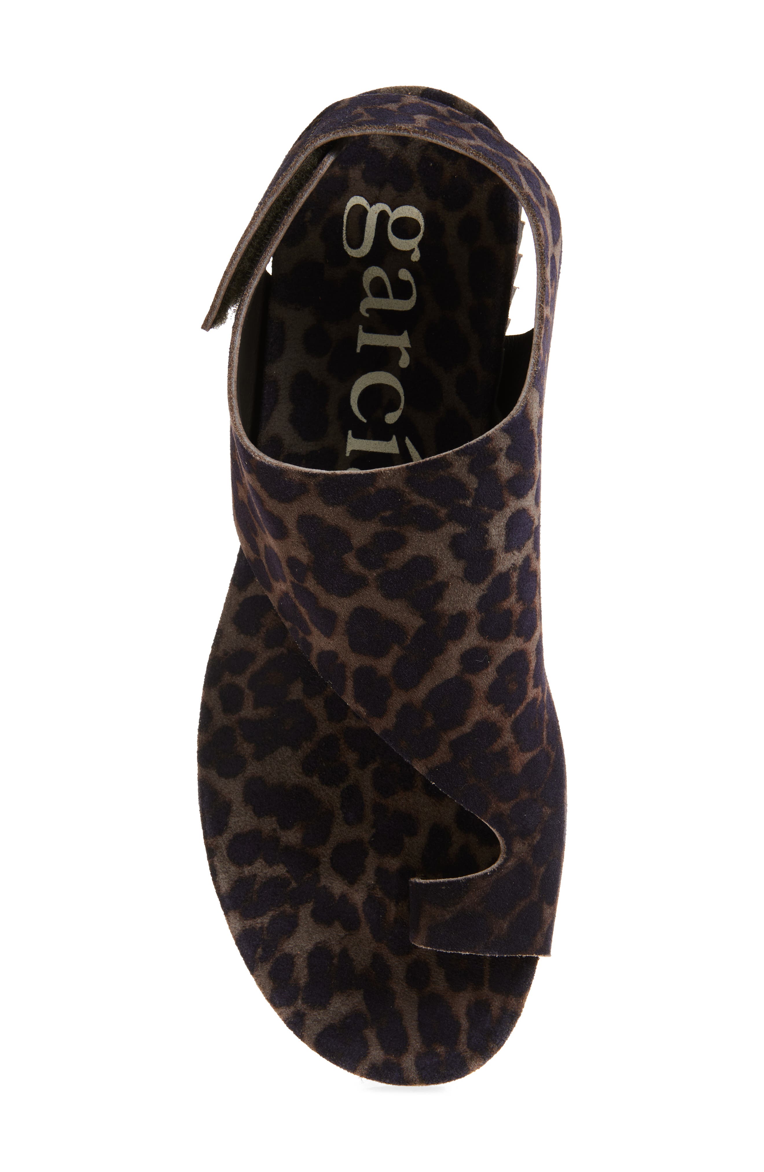 Pedro Garcia Valisa Slingback Sandal, Alternate, color, Slate Leopard Castoro
