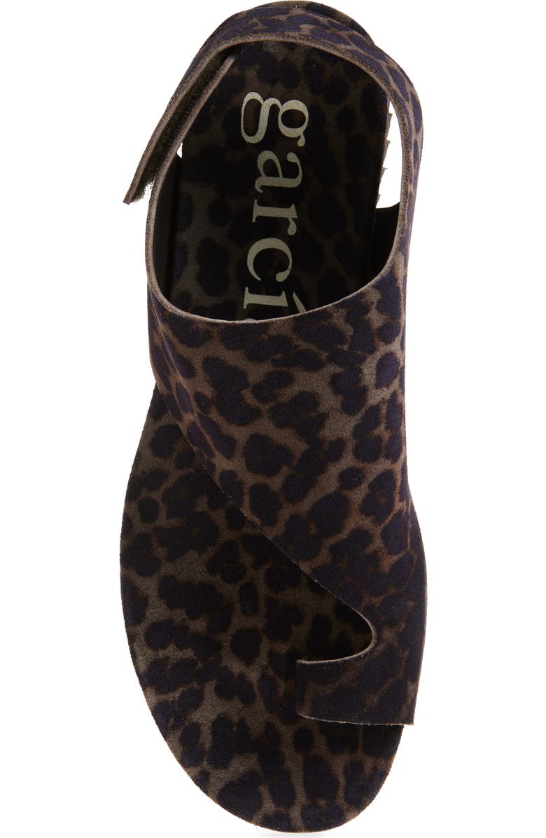 Pedro Garcia Valisa Slingback Sandal, Alternate, color, Slate Leopard Castoro
