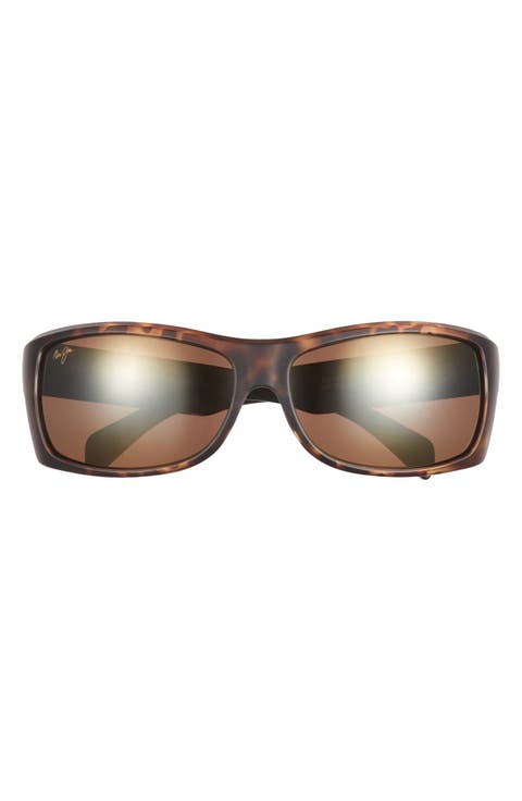 65mm Polarized Shield Sunglasses