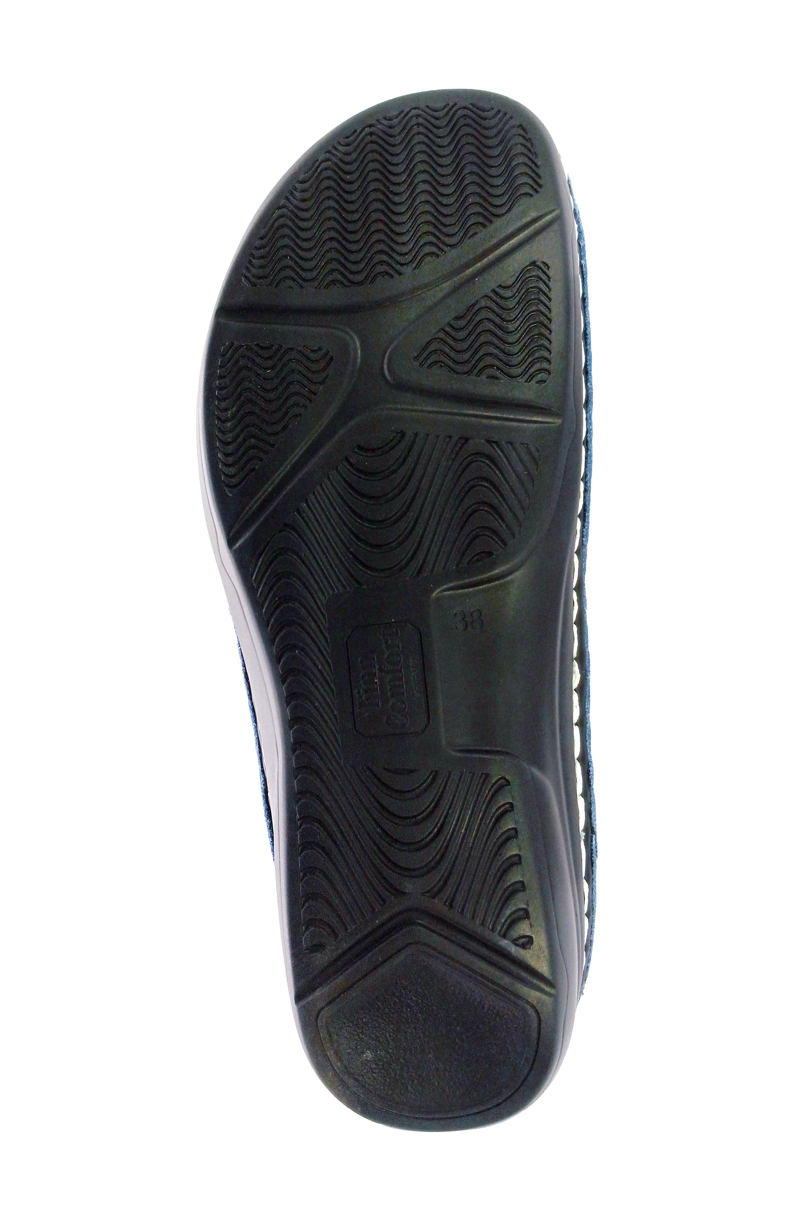 Barbuda Ankle Strap Slide Sandal, Alternate, color, BIANCO ESANDRA