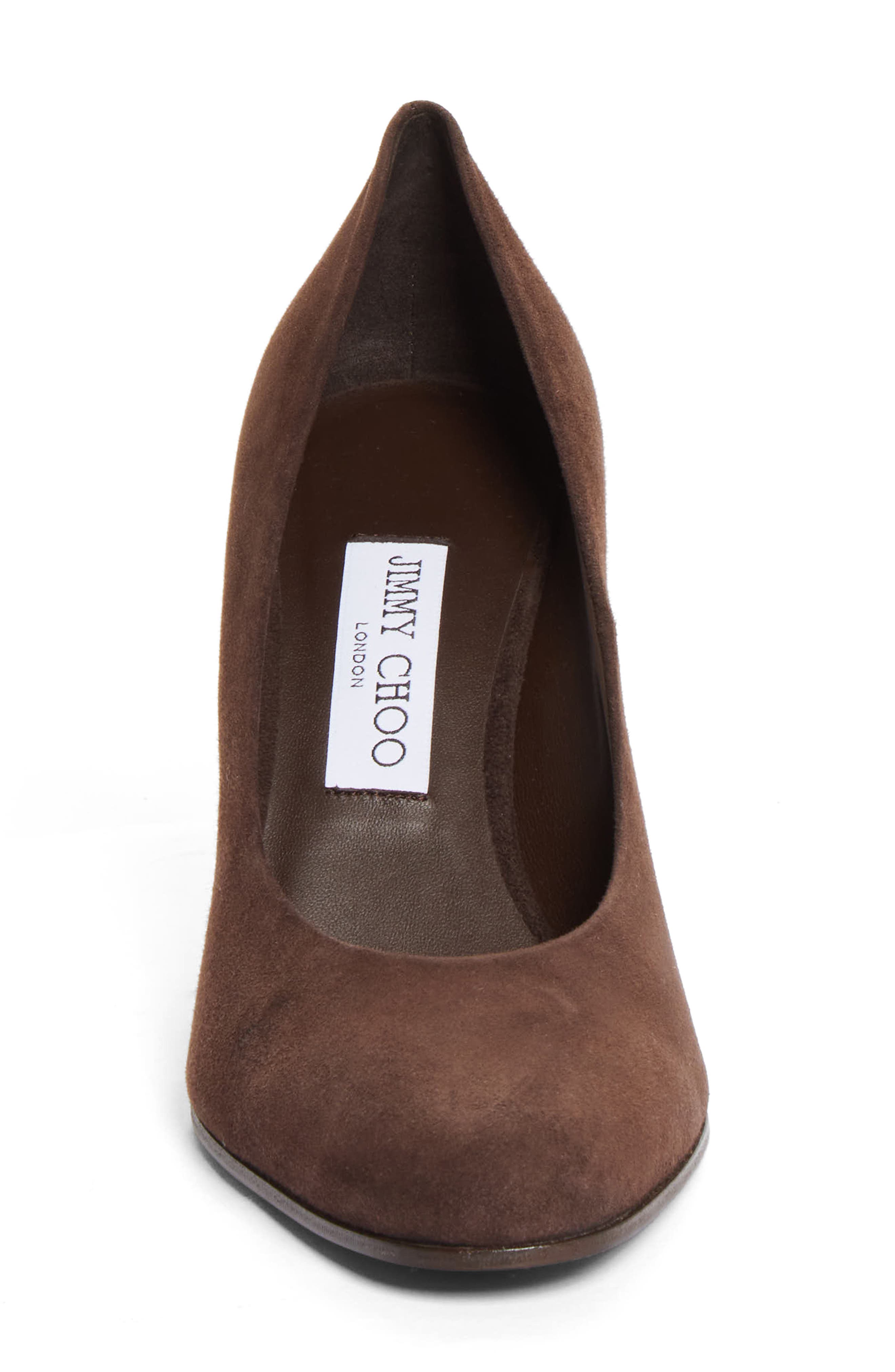Eyla Pump, Alternate, color, CHOCOLATE
