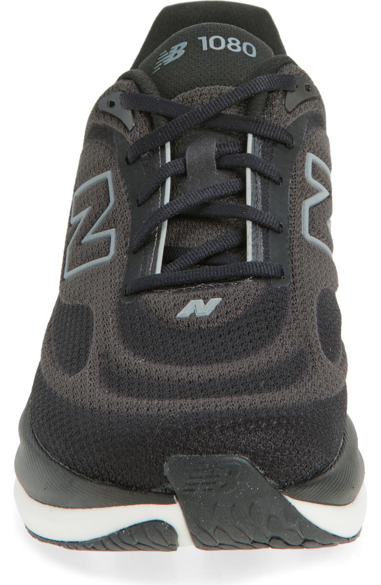 New Balance 1080 v15 Running Shoe, Alternate, color, Black/ Slate Grey