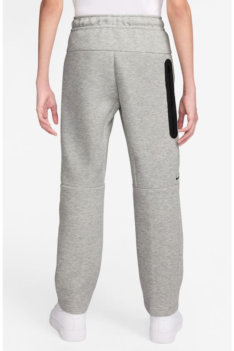 Kids' Sportswear Tech Fleece Sweatpants, Alternate, color, 063 DK GREY HEATHER/BLACK