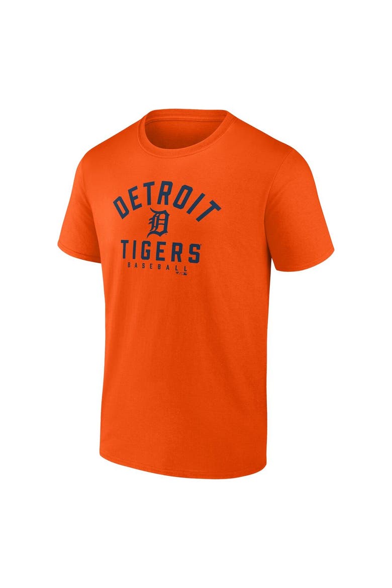 Men's Fanatics Branded Orange/Navy Detroit Tigers Player Pack T-Shirt Combo Set, Alternate, color, Orange