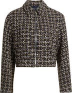 BOSS Orange Jawedi Metallic Tweed Jacket