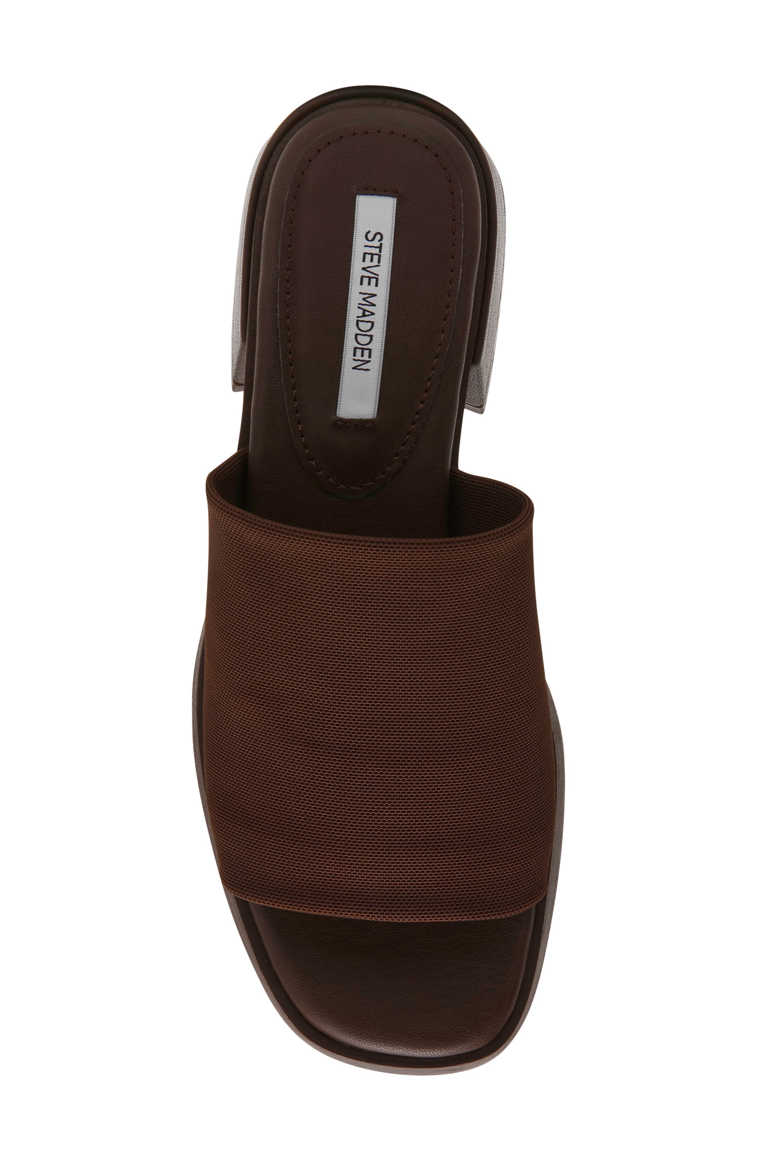 Lucee Platform Slide Sandal, Alternate, color, BROWN