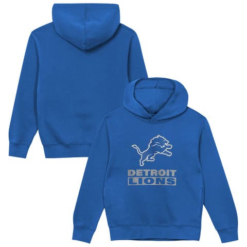 Toddler Outerstuff  Blue Detroit Lions Back to Basics Hoodie