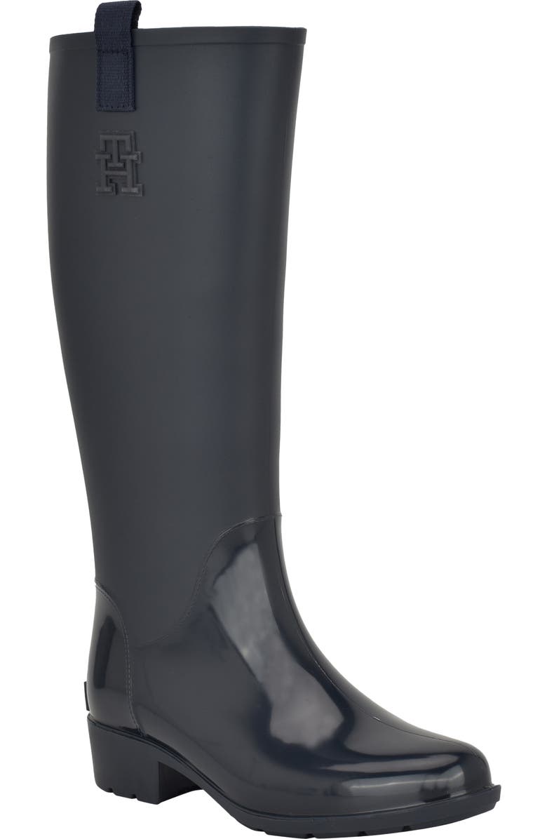 Tommy Hilfiger Karissa Rain Boot, Main, color, Blue