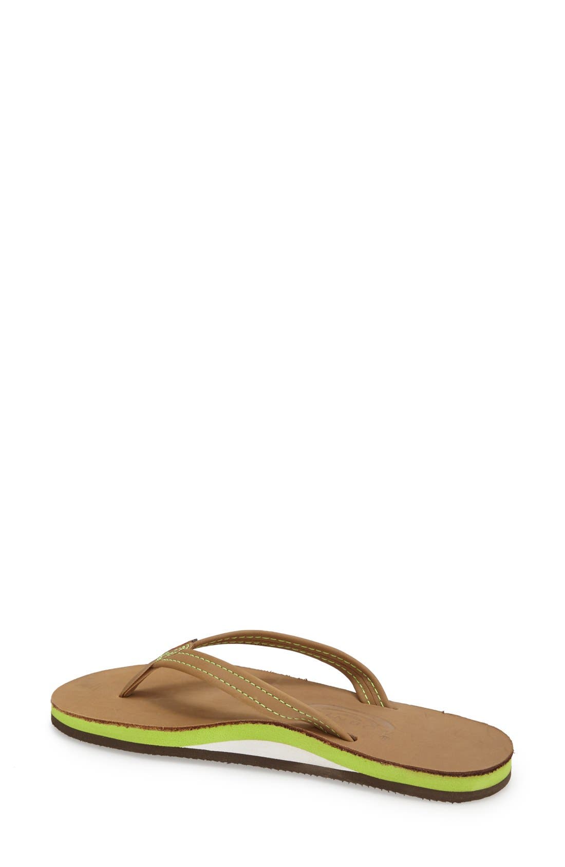 Rainbow<sup>®</sup> Rainbow Double Layer Thong Sandal, Alternate, color, 