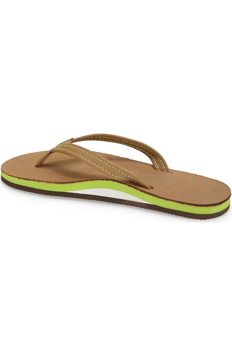 Rainbow<sup>®</sup> Rainbow Double Layer Thong Sandal, Alternate, color,