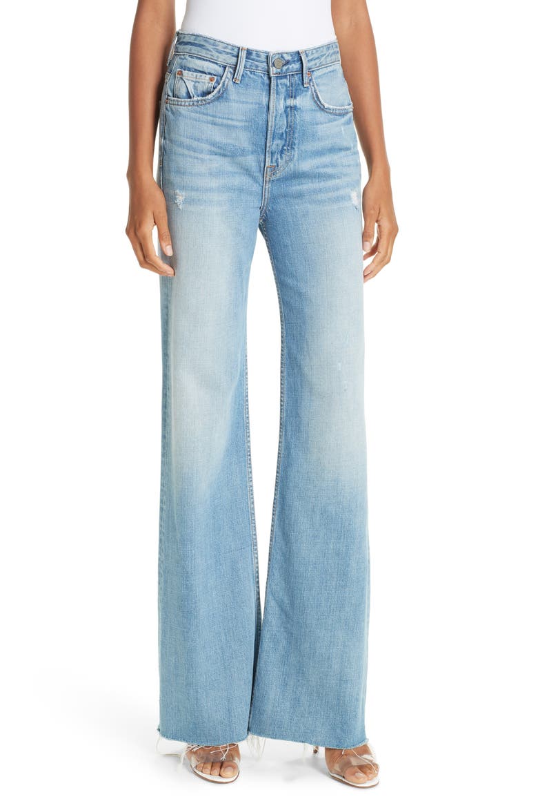 Carla Wide Leg Jeans, Main, color, GONNA FLY NOW