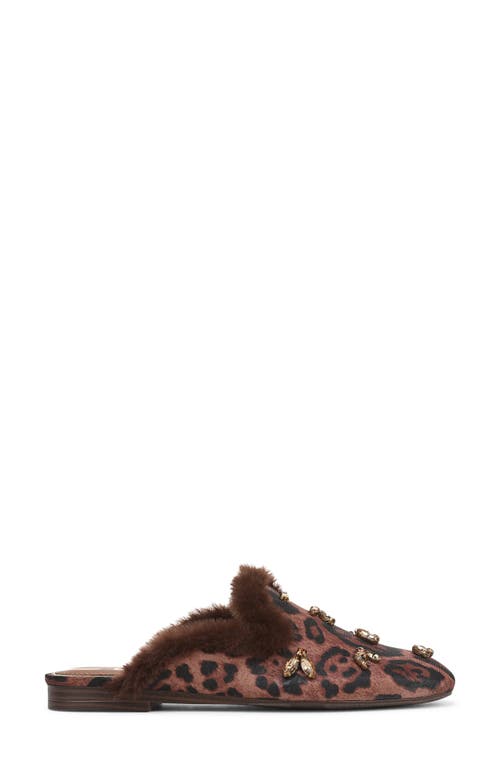 Circus Ny By Sam Edelman Tillie Faux Fur Trim Mule In Multi