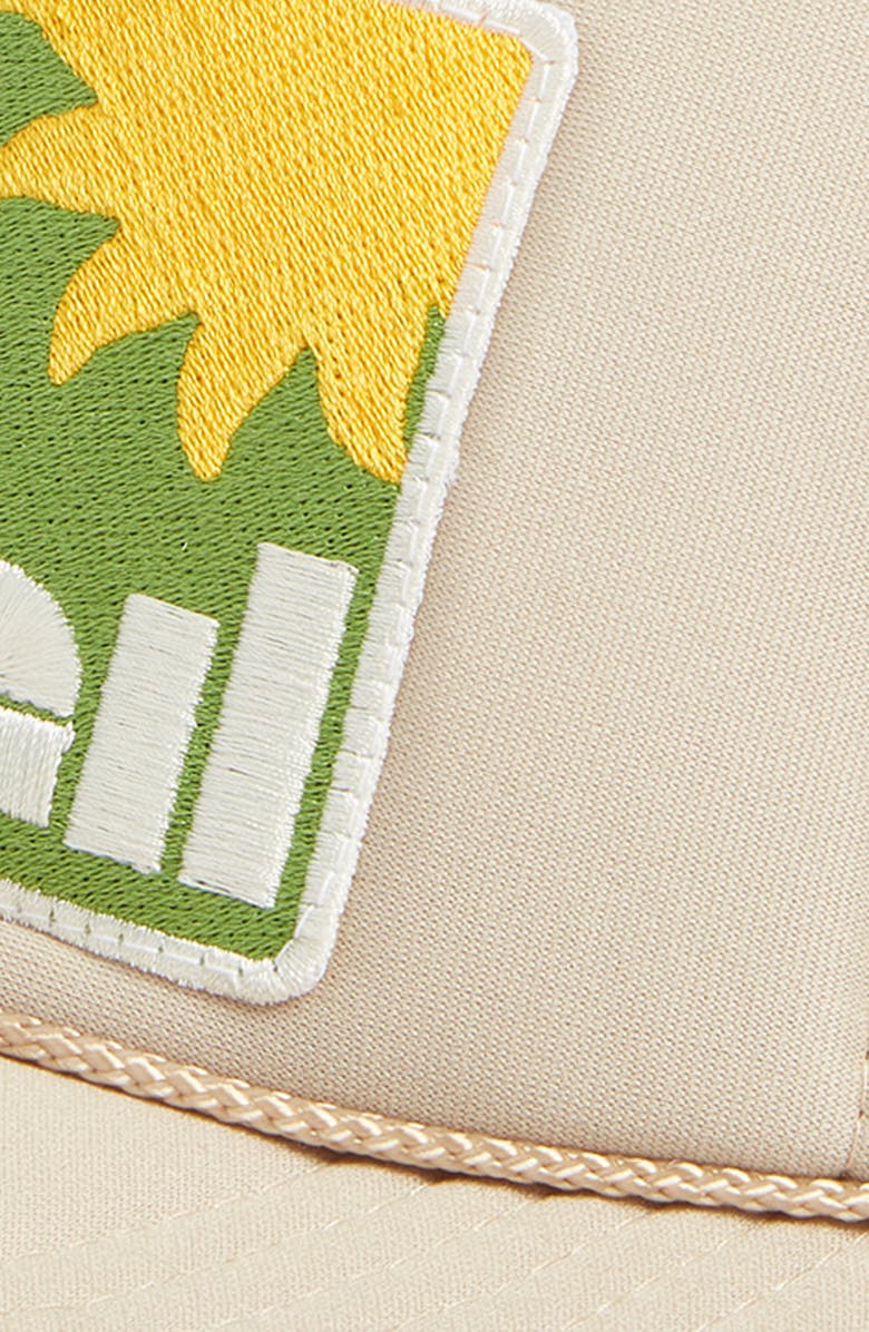 Friday Feelin’ Soleil Sun Trucker Hat, Alternate, color, Tan