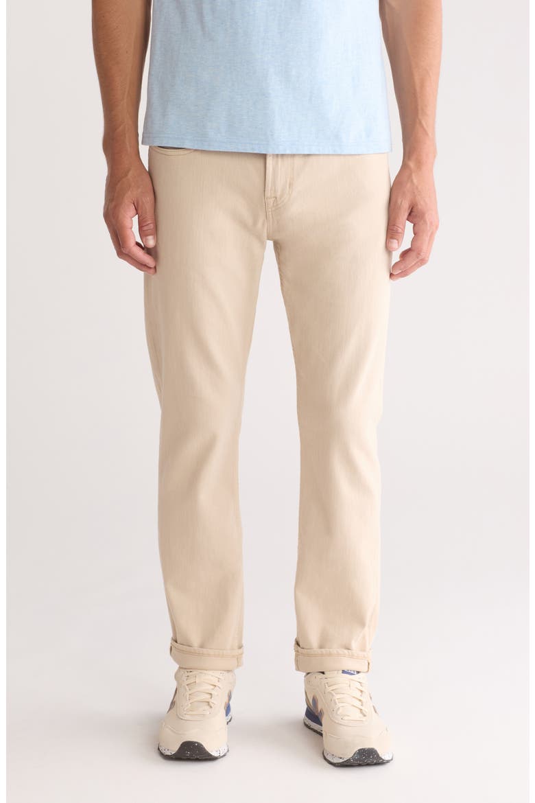 Squiggle Slim Fit Pants, Main, color, KHAKI
