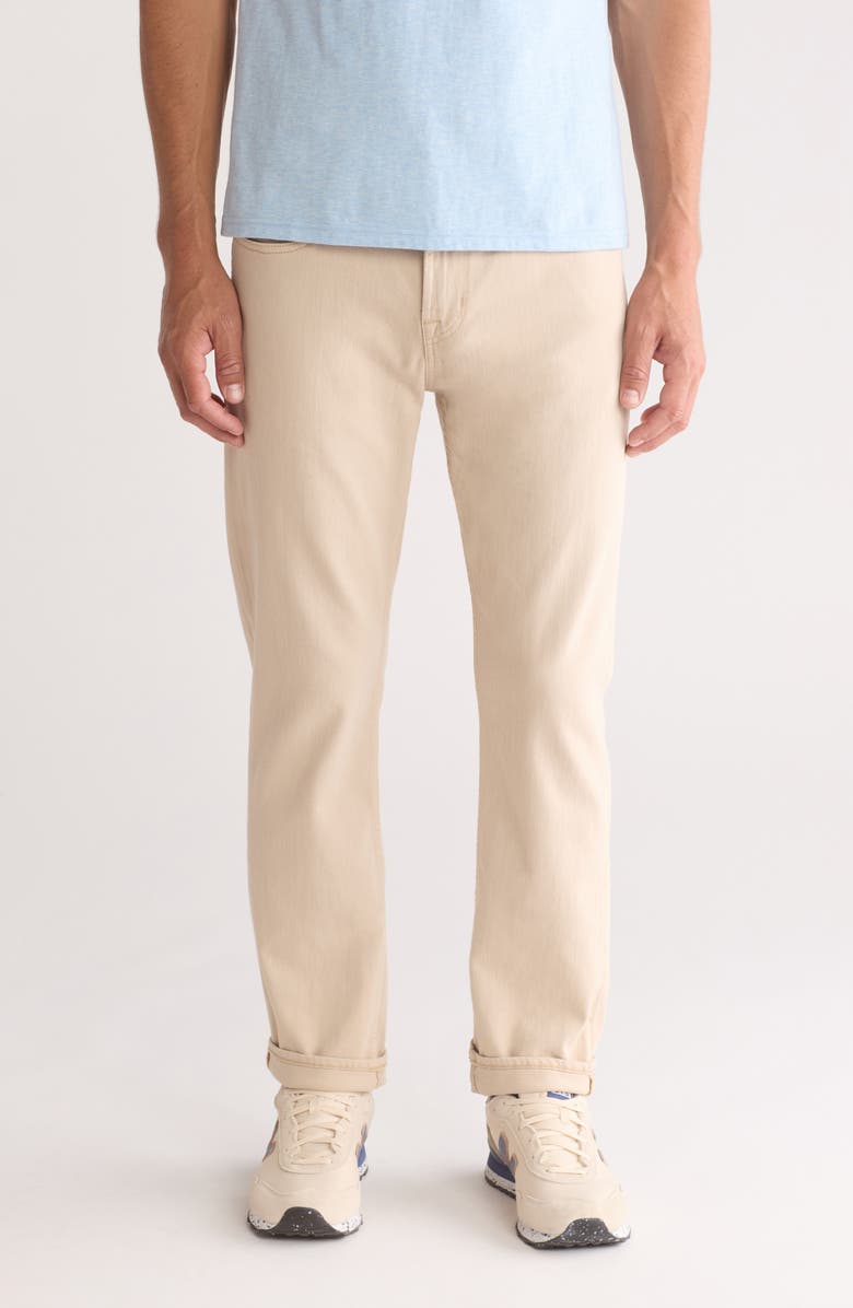 7 For All Mankind Squiggle Slim Fit Pants, Main, color, Khaki
