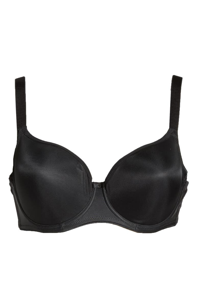 Fantasie Seamless Underwire Balconette Bra, Alternate, color, Black