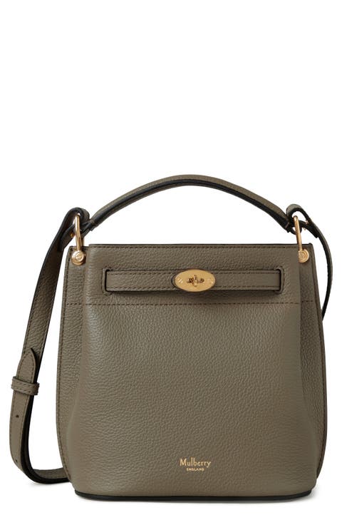 Mini Islington Leather Bucket Bag