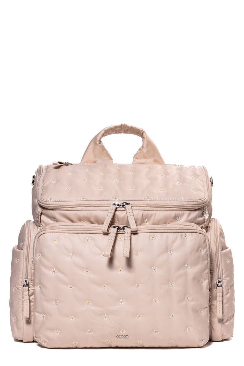 Large Embroidered Baby Bag, Main, color, QUARTZ - BLUSH