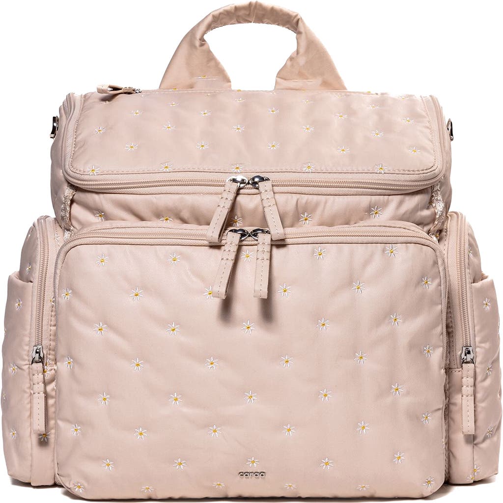 Caraa Large Embroidered Baby Bag in Quartz - Blush at Nordstrom
