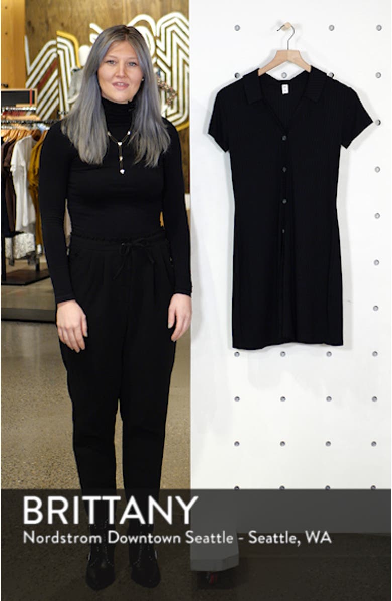 Rib Polo Dress, sales video thumbnail