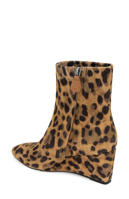 Gentle Souls Nash Wedge Bootie In Brown