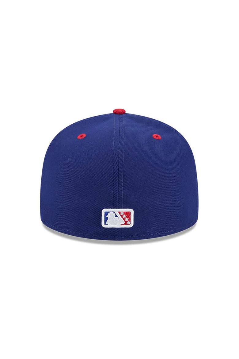 Men's New Era  Dark Blue Buffalo Bisons Theme Nights 59FIFTY Fitted Hat, Alternate, color, Dark Blue
