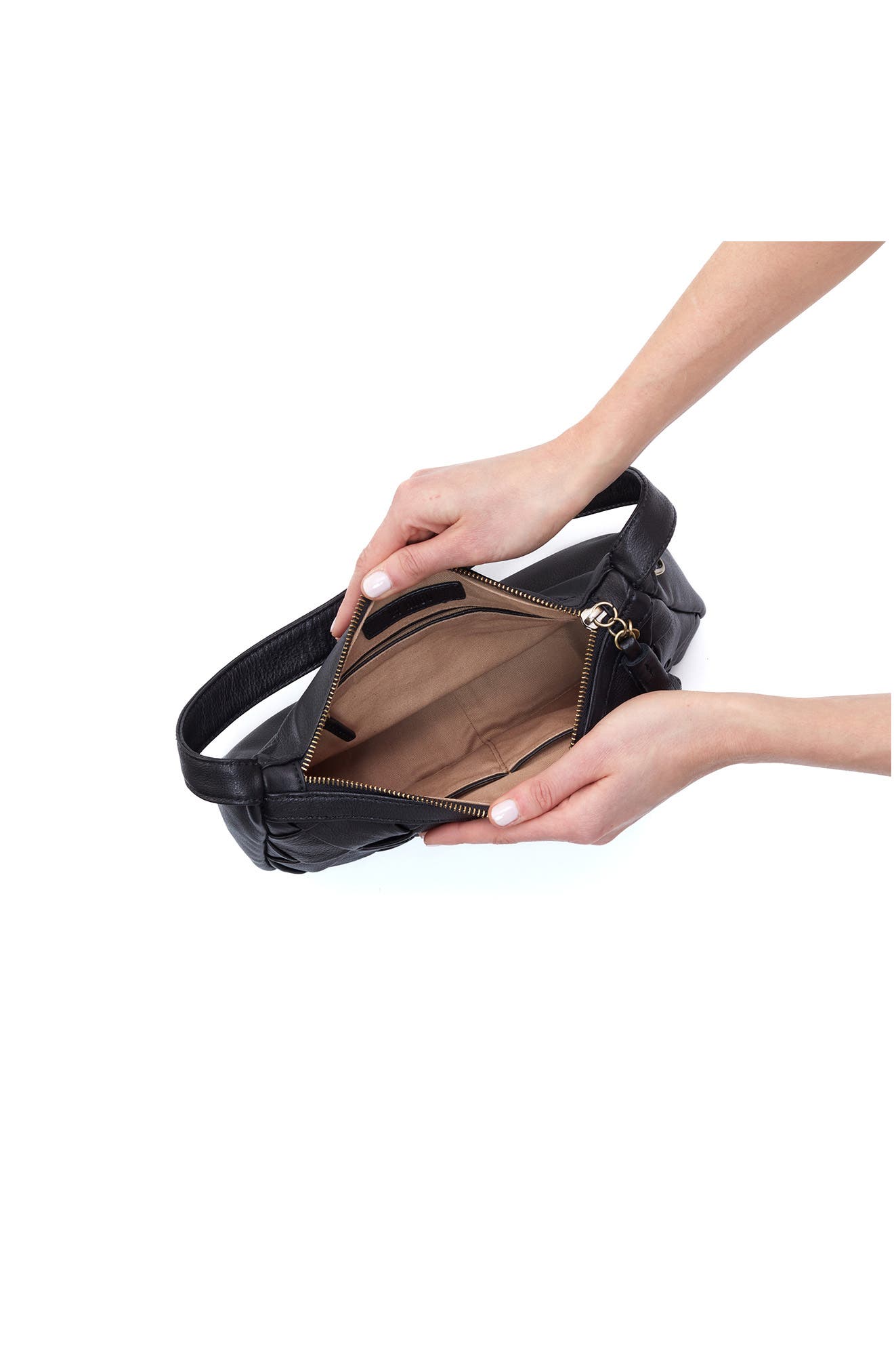 HOBO Kole Quilted Leather Shoulder Bag, Alternate, color, 