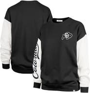 '47 Women's '47  Black Colorado Buffaloes Double Header Rise Andie Pullover Sweatshirt