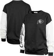 '47 Women's '47 Black Colorado Buffaloes Double Header Rise Andie Pullover Sweatshirt