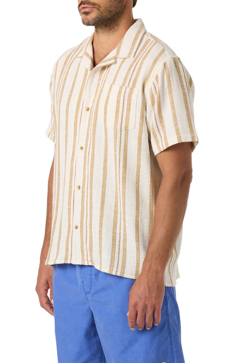 OG Stripe Camp Shirt, Alternate, color, TOFU