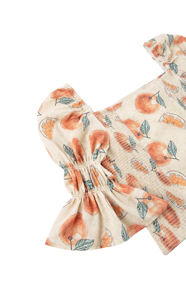 Truce Kids' Smocked Square Neck Top, Alternate, color, 