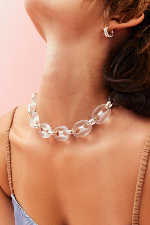 67jewelry Soet Necklace In Metallic