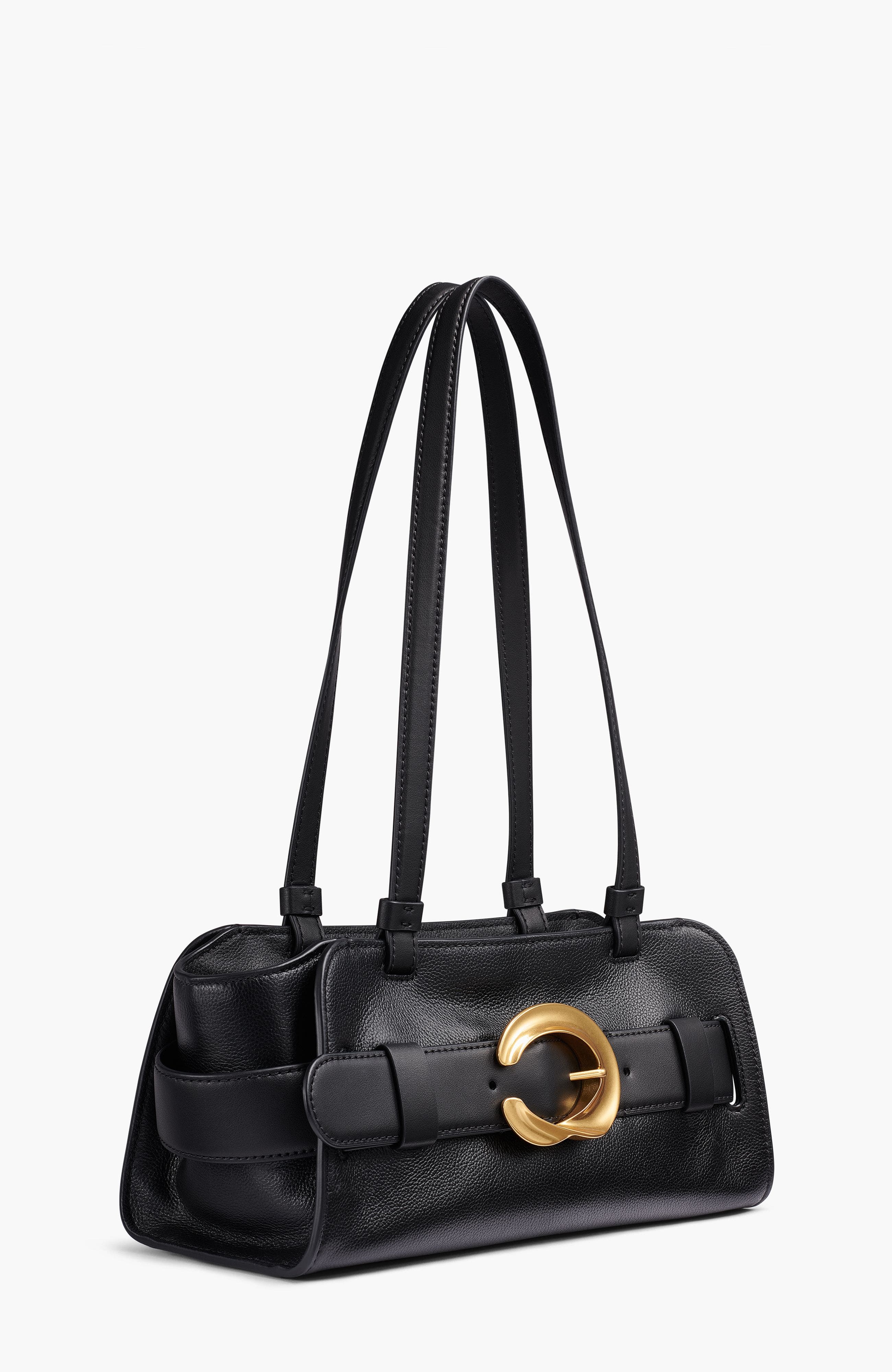 Keaton East-West Tote, Alternate, color, Black/Gold