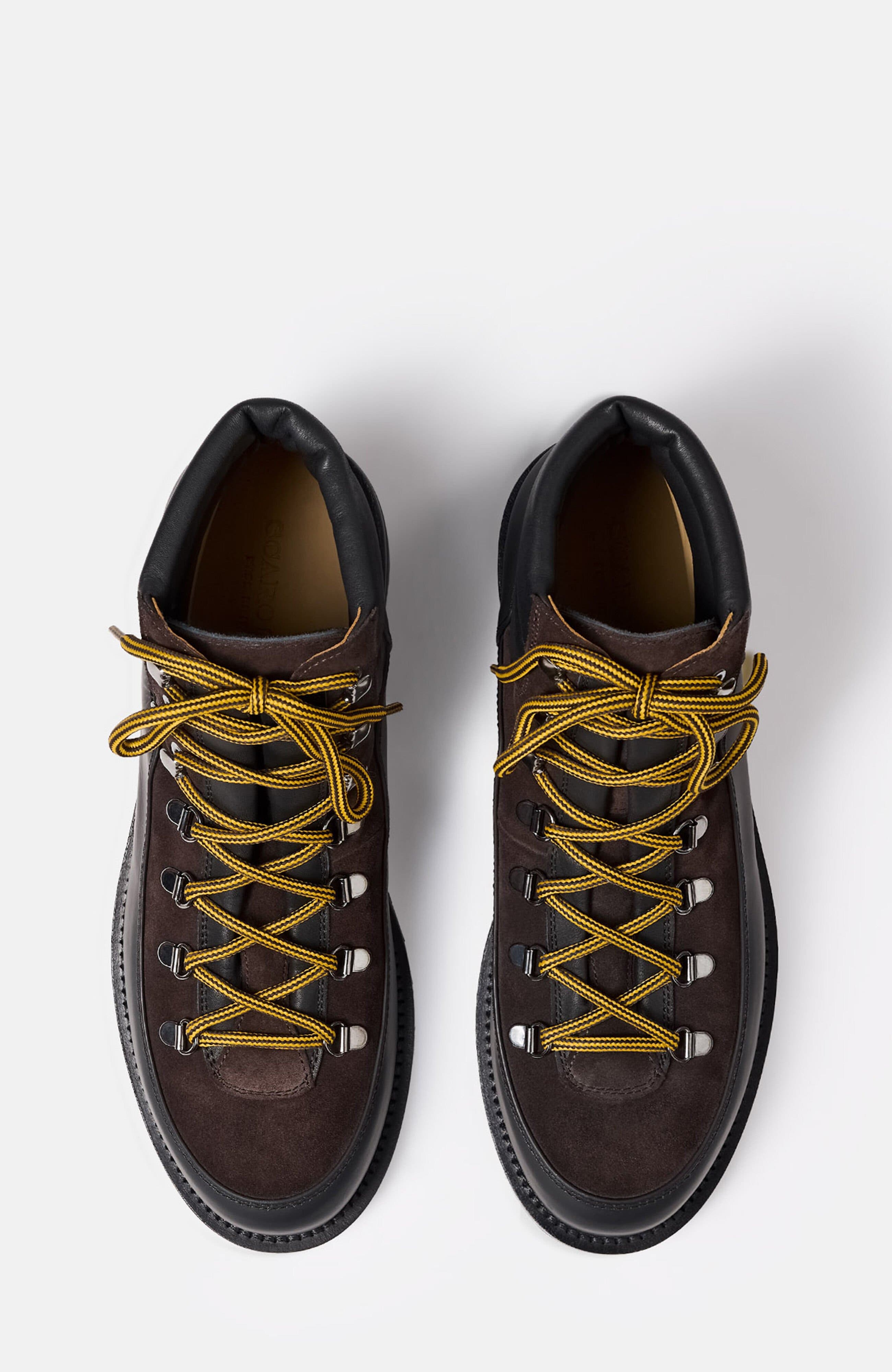 Hermann Ankle Boots, Alternate, color, Dark Brown - Suede