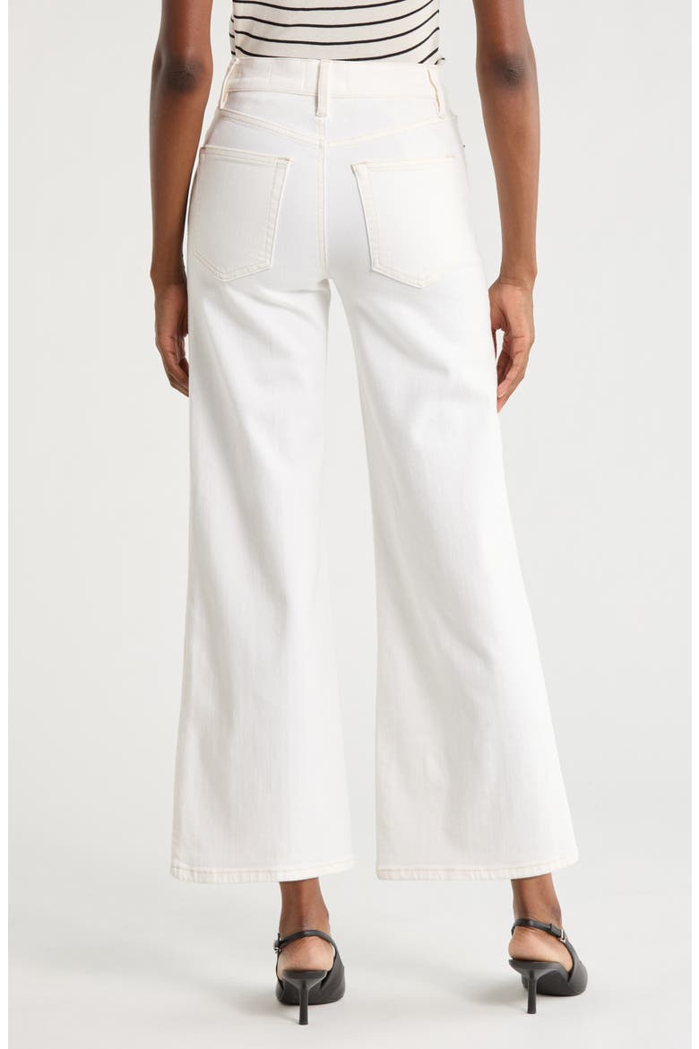 Le Pixie Slim Fit Palazzo Pants, Alternate, color, AU NATURAL CLEAN