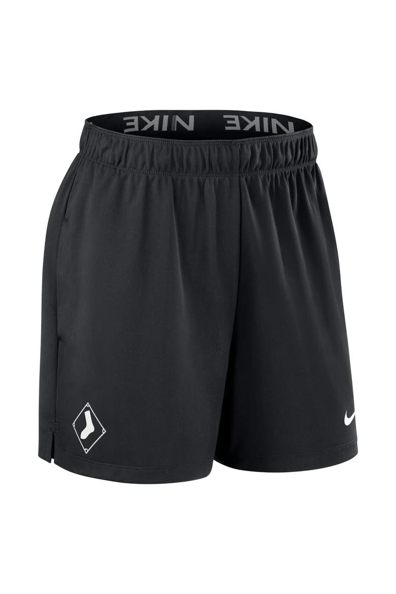 Women's Nike Black Chicago White Sox Authentic Collection City Connect Practice Performance Shorts, Alternate, color, Black