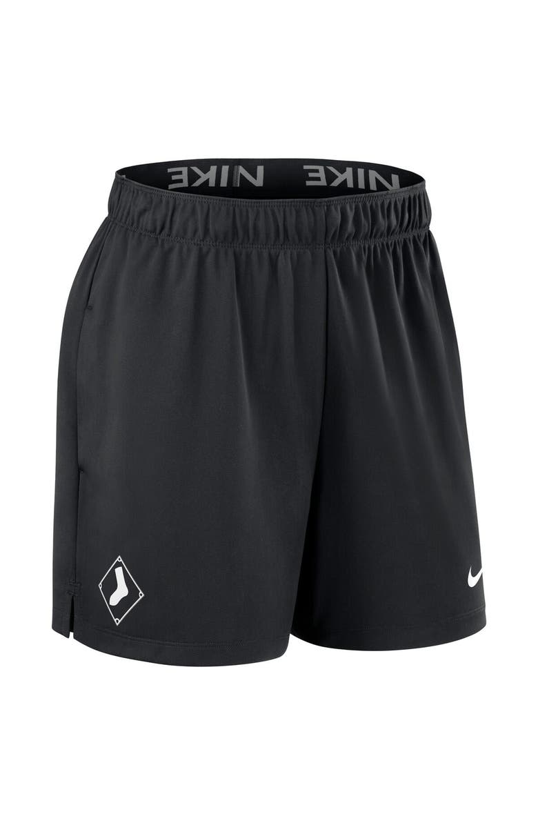 Nike Women's Nike Black Chicago White Sox Authentic Collection City Connect Practice Performance Shorts, Alternate, color,