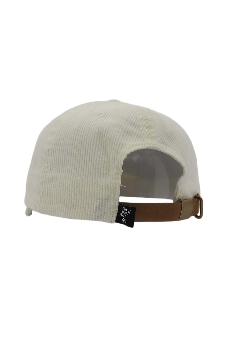 Wide Wale Cord Woven Label Patch Cap, Alternate, color, Stone