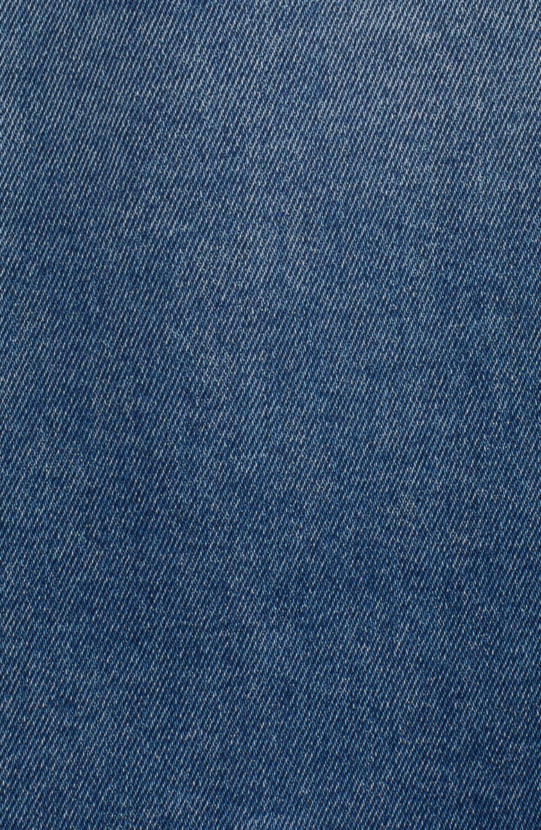 Dolce&Gabbana Crop Stretch Denim Jacket, Alternate, color,