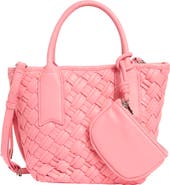 Steve Madden Bgene Woven Satchel Bag