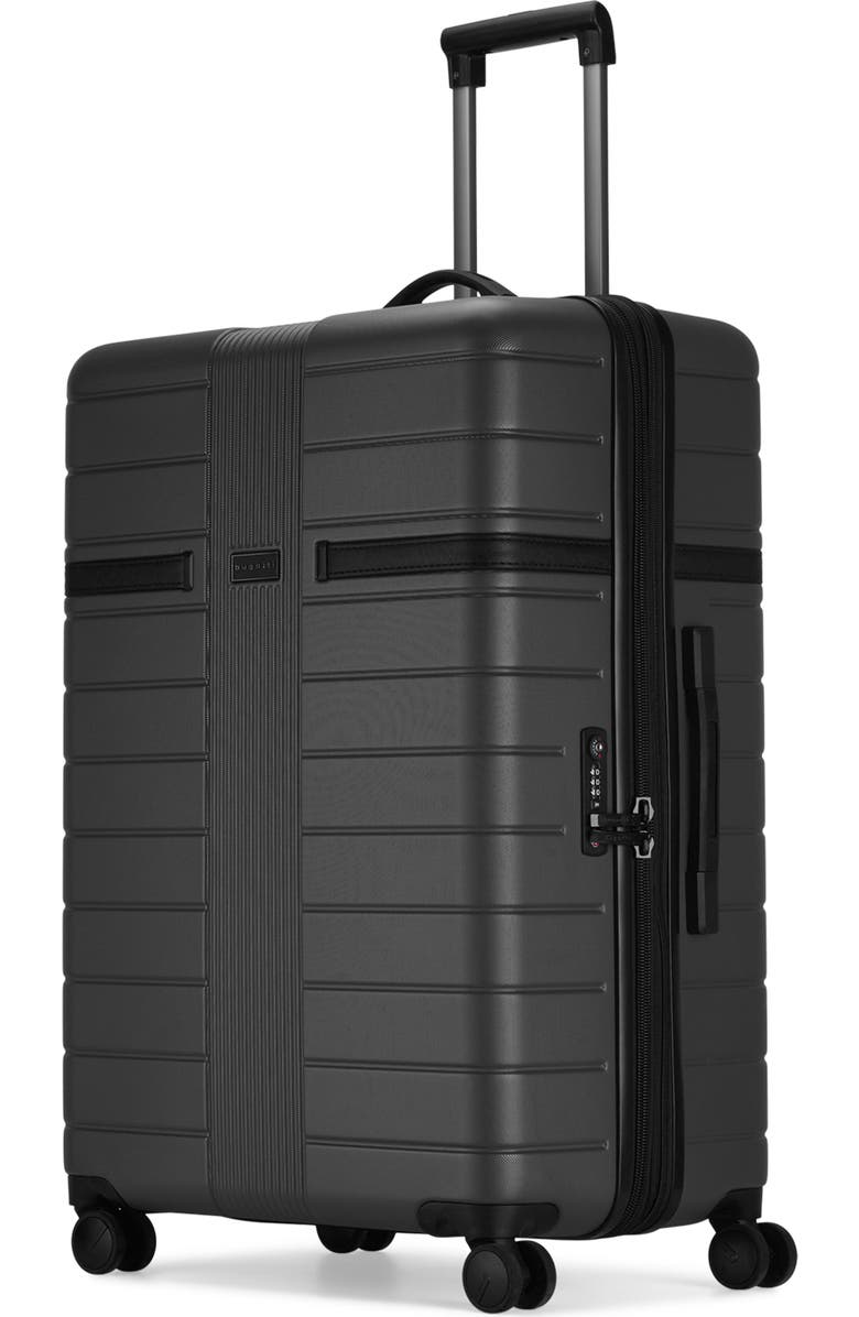 bugatti Hamburg Hardside Large Luggage with Expansion, Alternate, color,