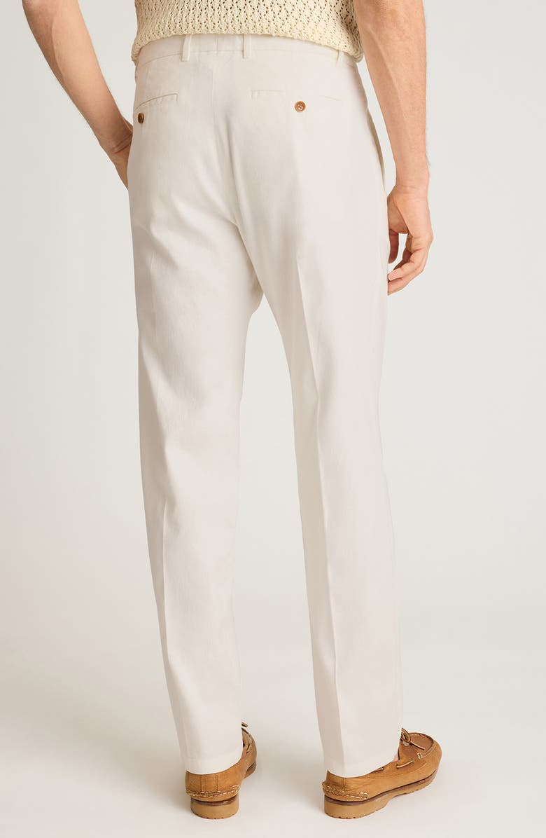 Bonobos Coastal Linen Blend Pants, Alternate, color, Coconut Milk