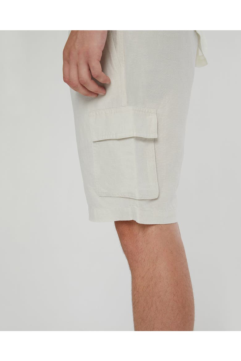 Air Linen Pull-On Cargo, Alternate, color, STONE