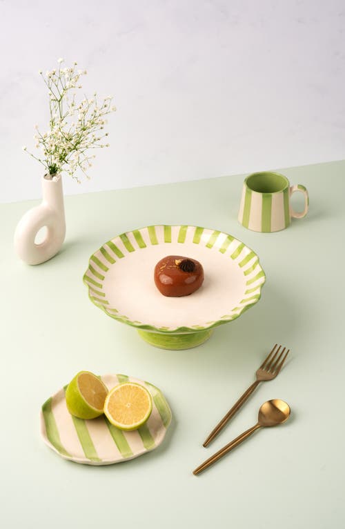 Casa Amarosa Stripe Plate