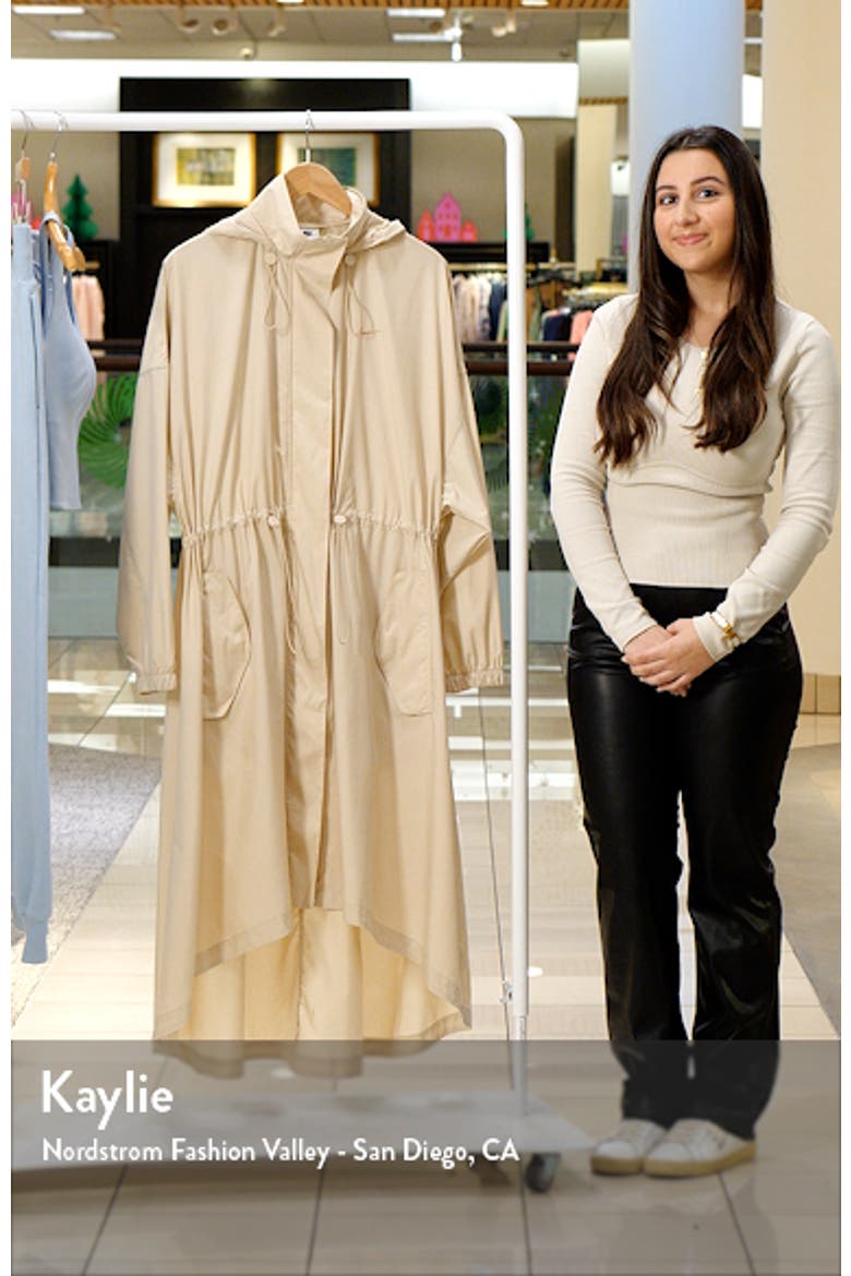 Nike Essential Longline Trench Coat (Women) | Nordstrom
