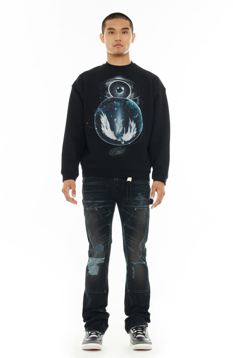 Cult of Individuality Lenny Carpenter Bootcut Jeans, Alternate, color, 