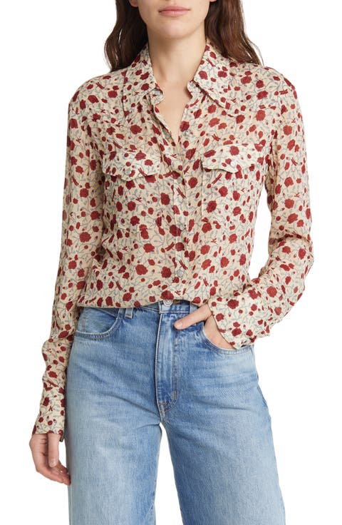 Farren Floral Button-Up Shirt